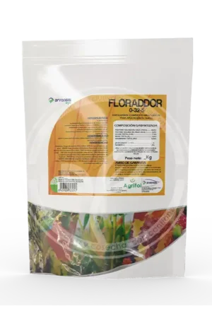 Floraddor activador de floración y cuajado para cultivos
