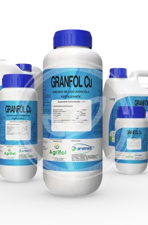 Granfol-Cu Agrifol promotor de defensas fósforo y cobre Colombia